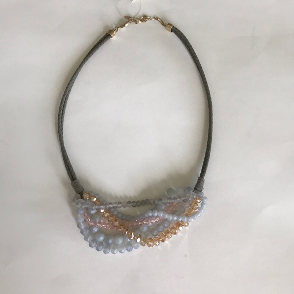 Beaded Statement Necklace - Picture 5 of 7